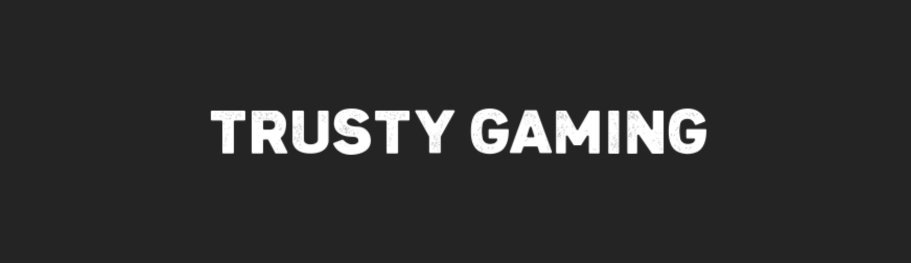 Trusty Gaming Banner showing logo