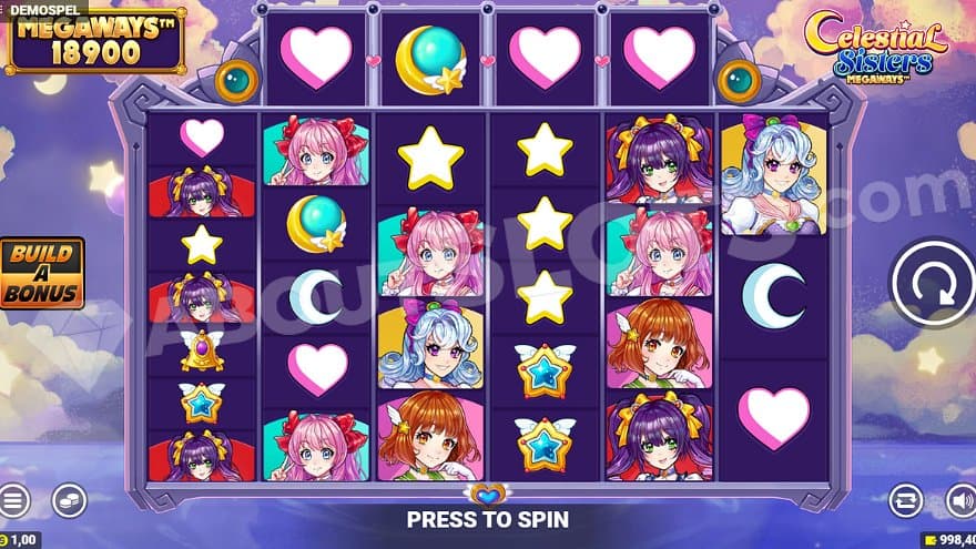 A Megaways grid in heaven.