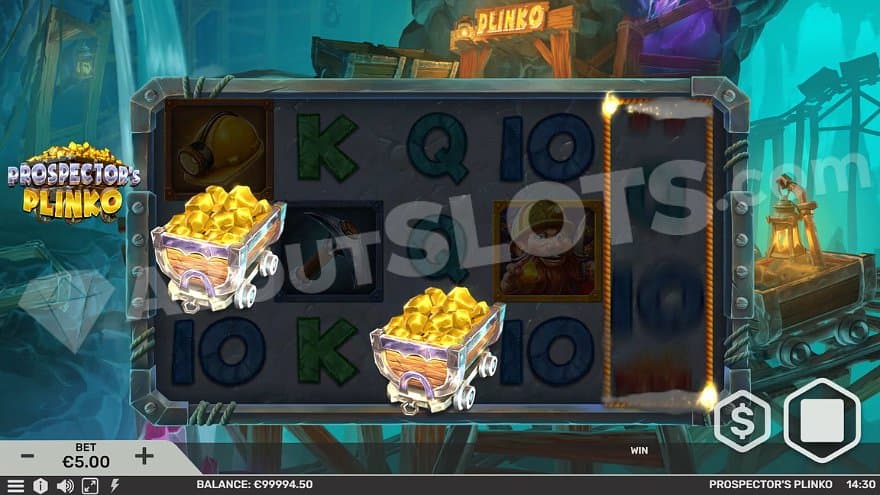 Scatter Symbols on reels 1 and 3 will trigger the Free Spins if a third one lands on the fifth reel.