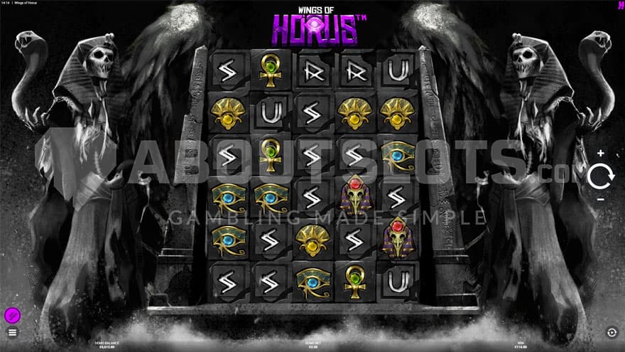 Base game with a bonus buy option down at the left corner.