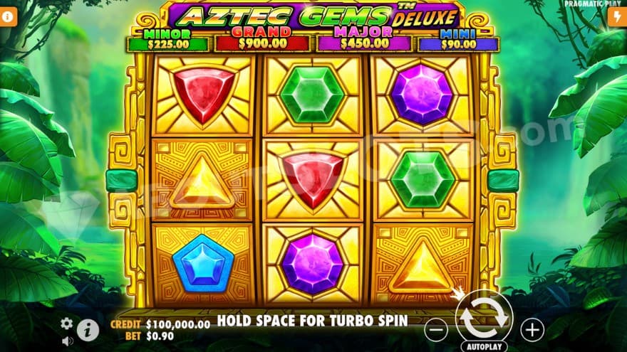 Base game with a green and lush jungle in the background.